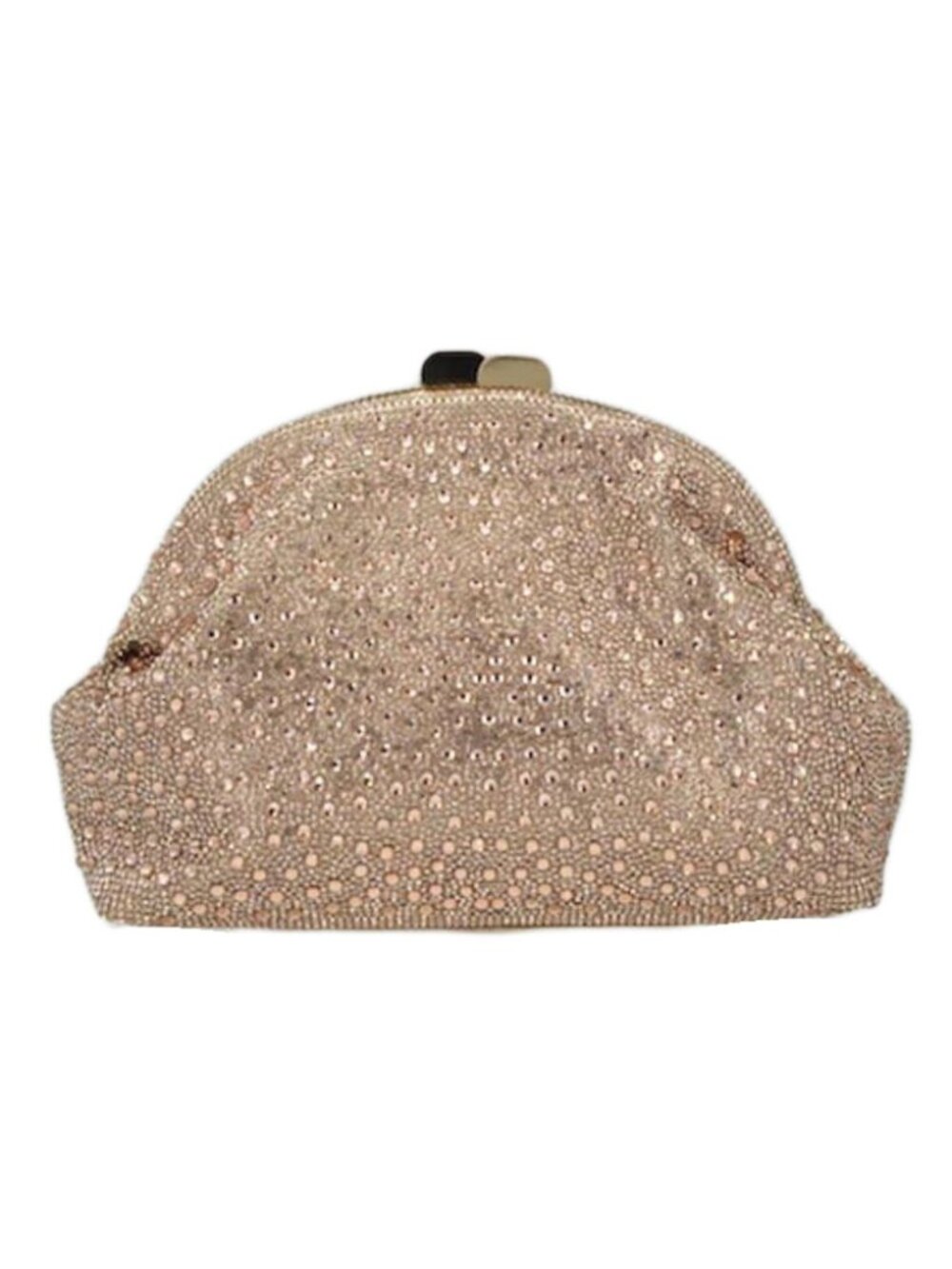 Tigerstars Bling Rose Gold Stone Evening Clutch Bag